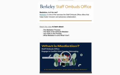 Picture of Staff Ombuds Newsletter-April 2023